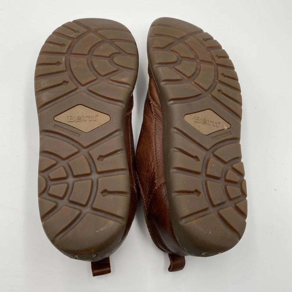 Born 11.5 M Leather Brown Lace Up Casual Comfortable‎ Oxford Shoes Men's